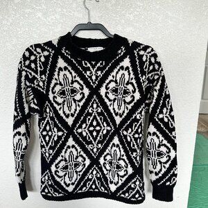 Knitted by Hand Vintage 90's Sweater